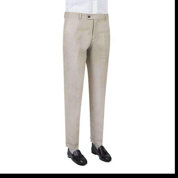 TWEEN Beige Dress Pants (Slim Fit) - Picture 1 of 4